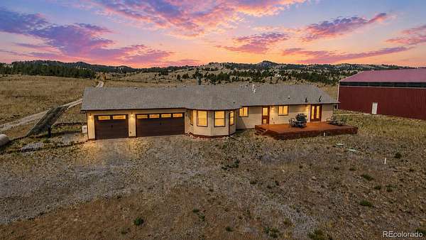 112 Acres of Recreational Land with Home for Sale in Hartsel, Colorado