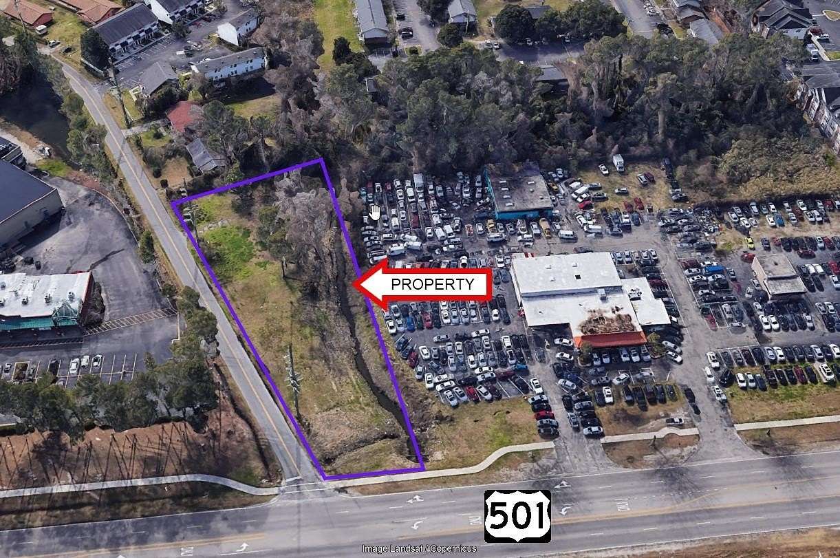 0.88 Acres of Mixed-Use Land for Sale in Myrtle Beach, South Carolina
