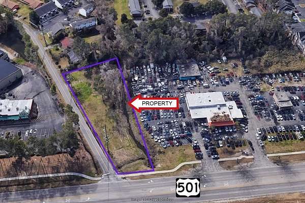 0.88 Acres of Mixed-Use Land for Sale in Myrtle Beach, South Carolina