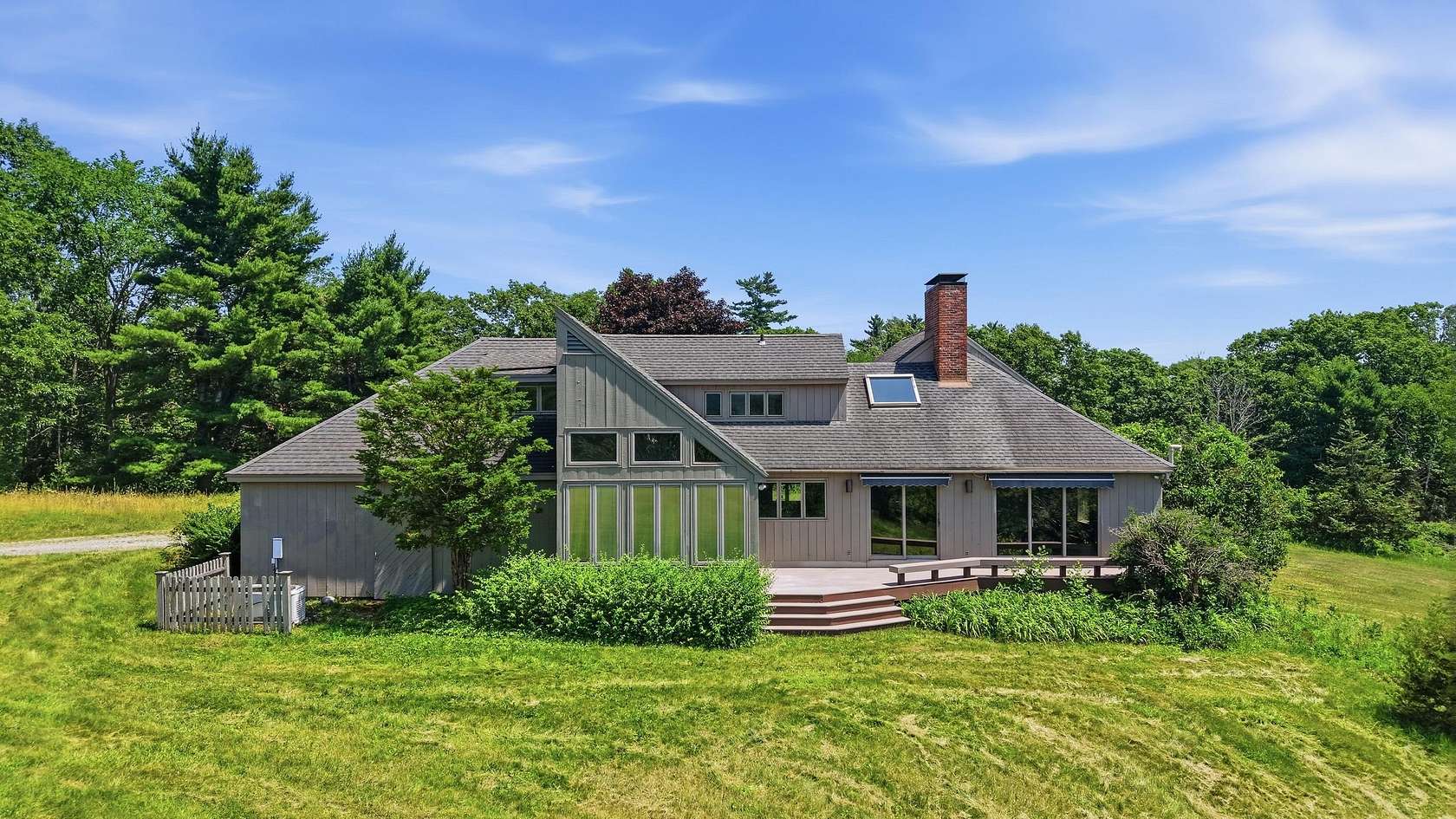 6.4 Acres of Land with Home for Sale in Wilton, New Hampshire