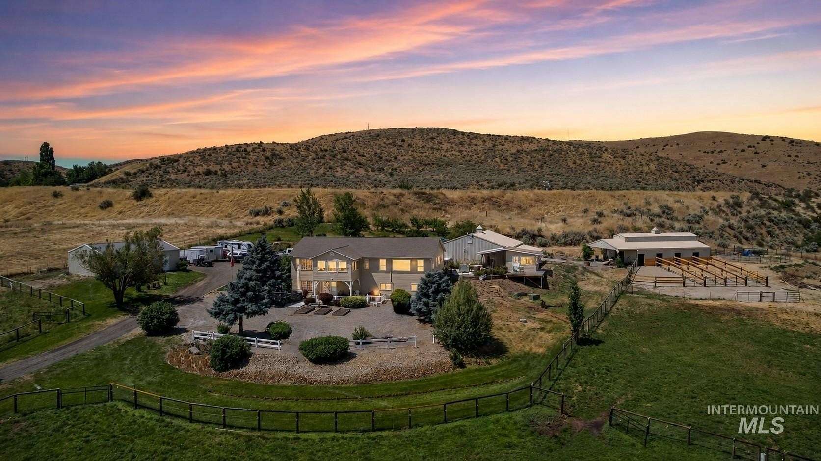5 Acres of Land with Home for Sale in Emmett, Idaho