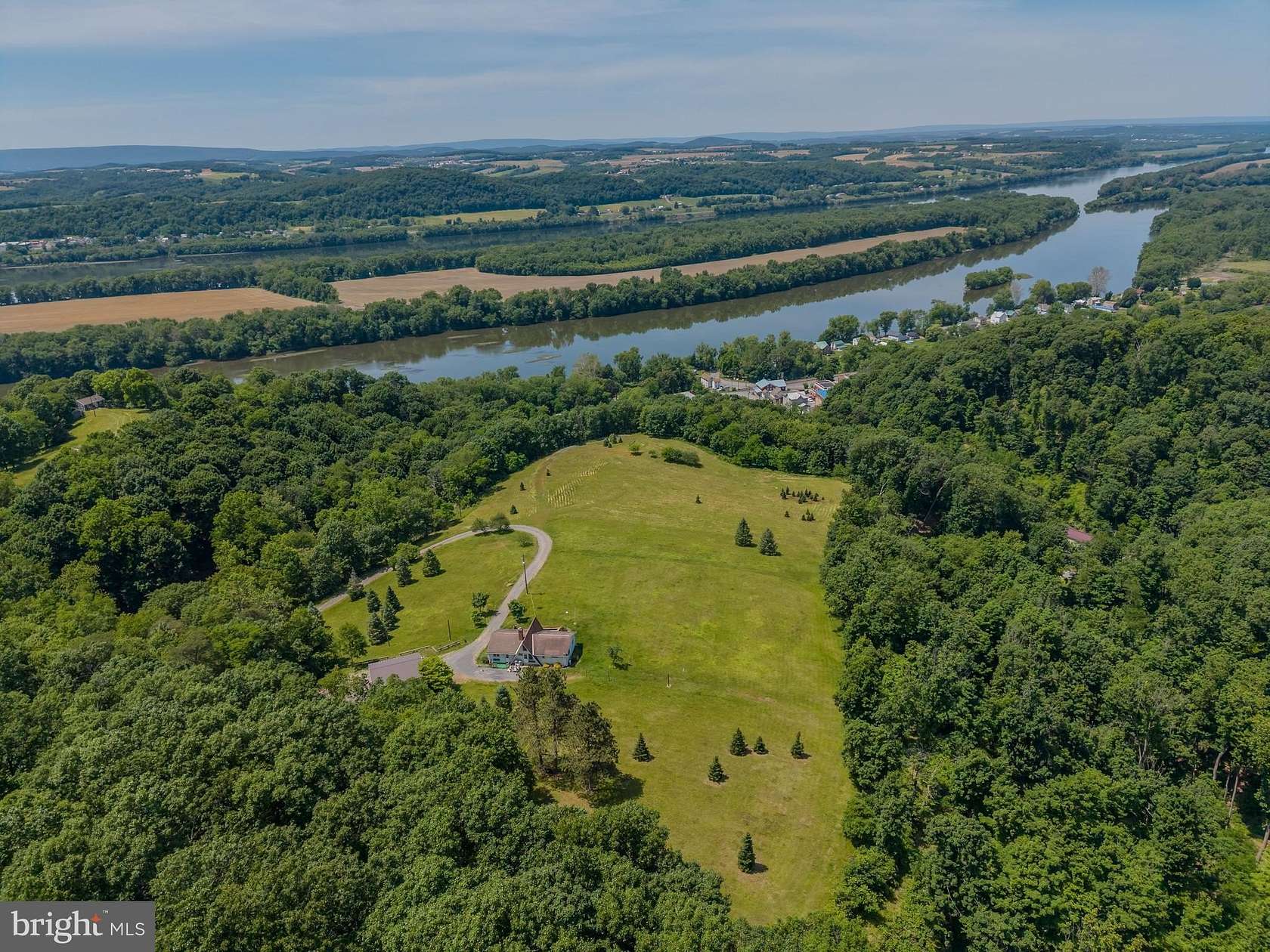 32 Acres of Land with Home for Sale in Herndon, Pennsylvania