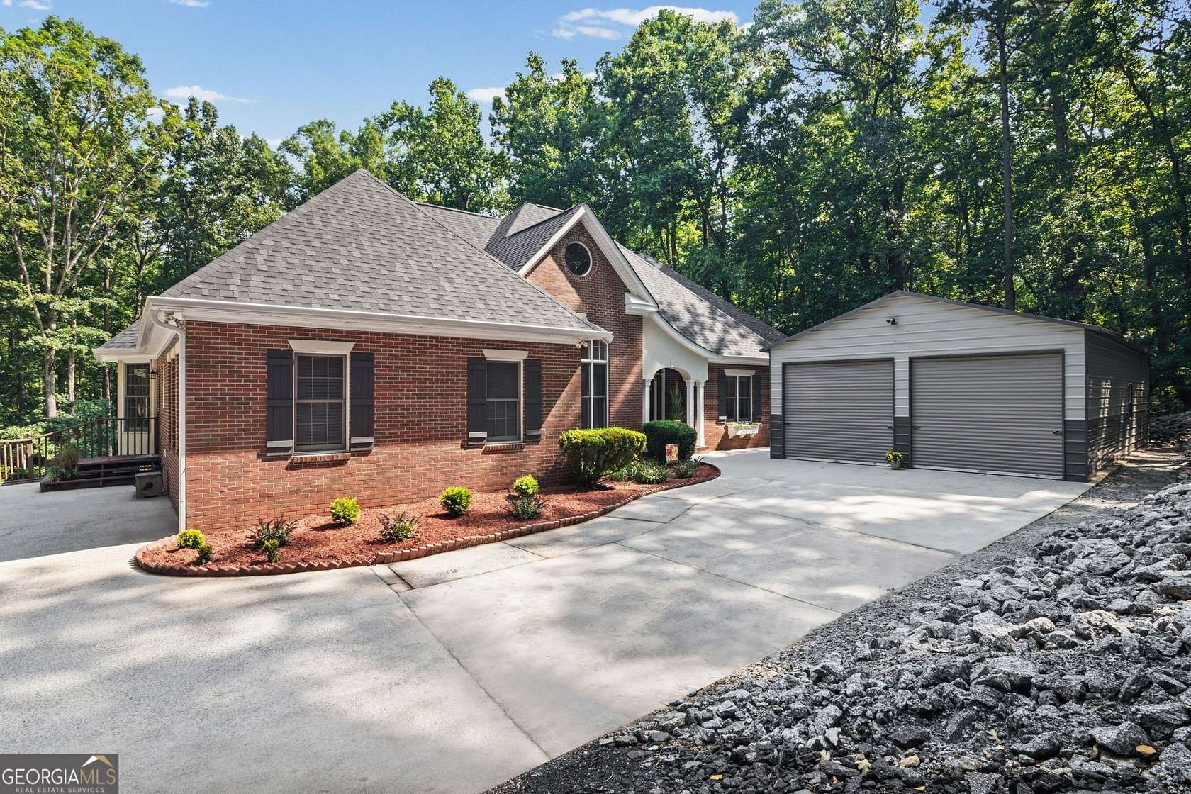 3.76 Acres of Land with Home for Sale in Newnan, Georgia