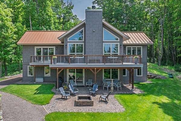 5 Acres of Land with Home for Sale in Presque Isle, Wisconsin