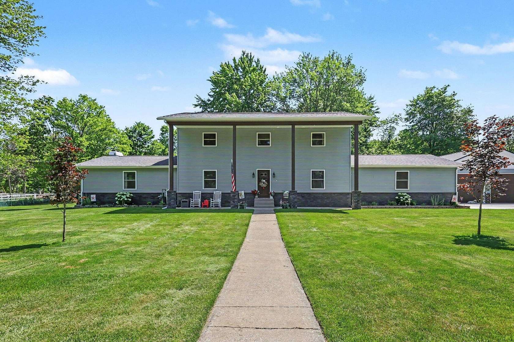 28.8 Acres of Land with Home for Sale in Ravenna, Michigan
