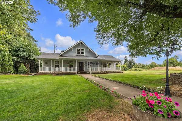 2.77 Acres of Land with Home for Sale in Woodburn, Oregon