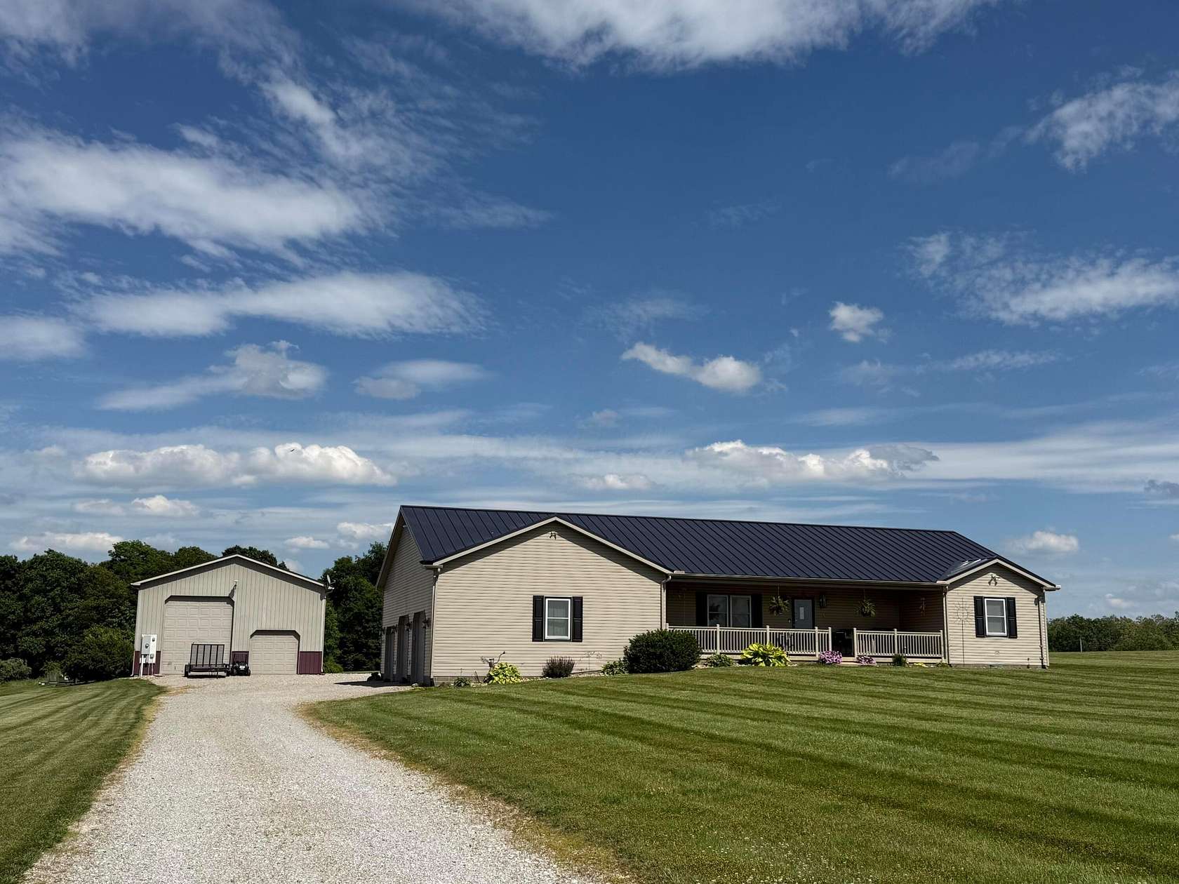 2 Acres of Land with Home for Sale in Circleville, Ohio
