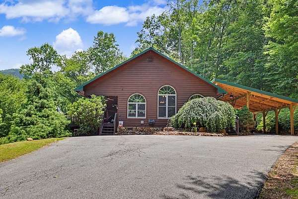 1.83 Acres of Land with Home for Sale in Franklin, North Carolina