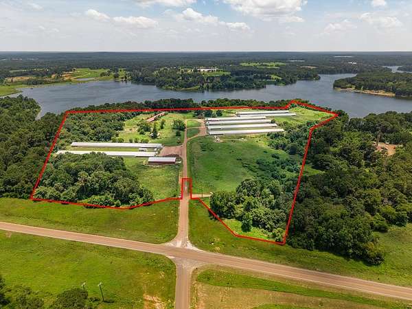 45 Acres of Improved Agricultural Land for Sale in Garrison, Texas