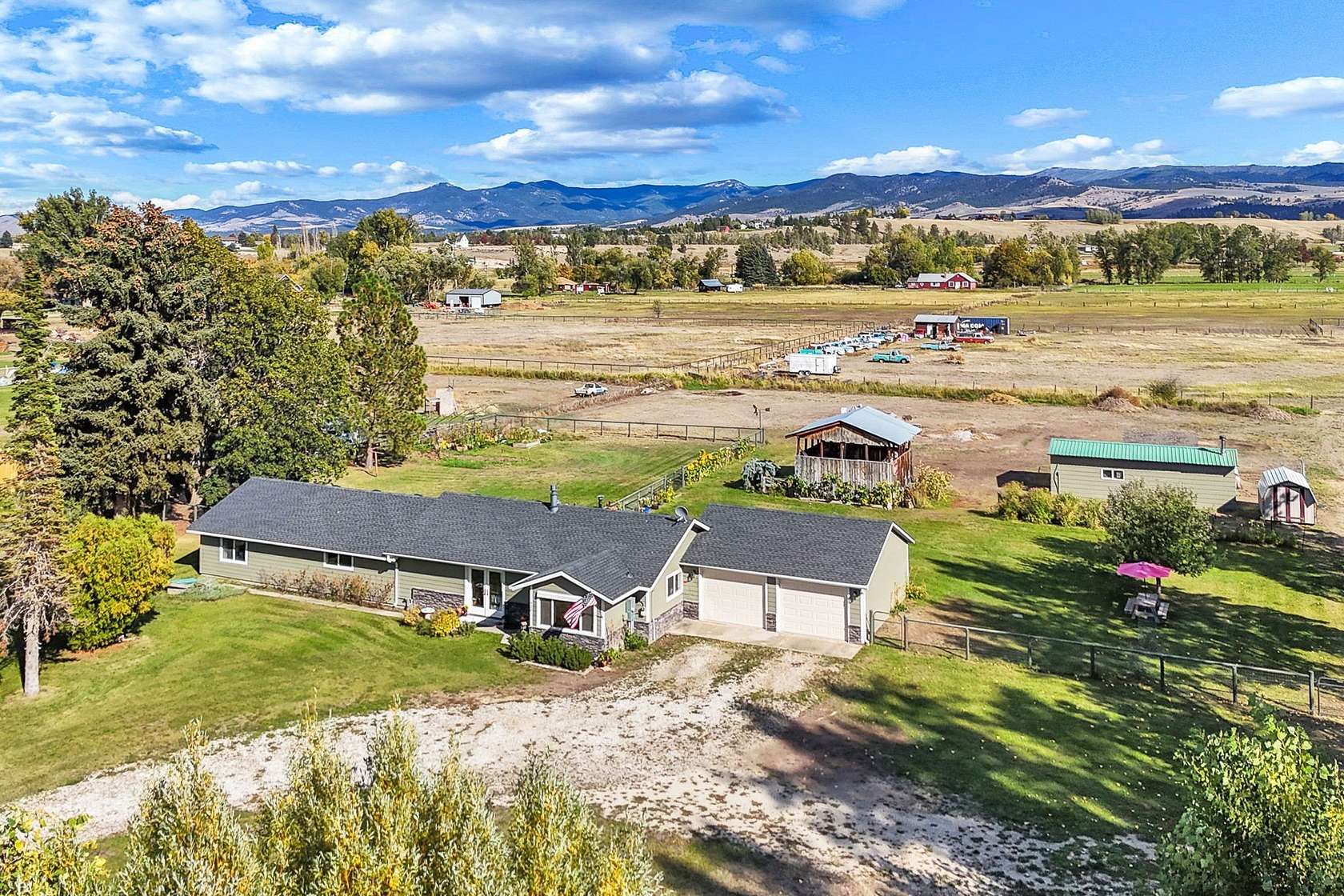 1.73 Acres of Land with Home for Sale in Hamilton, Montana