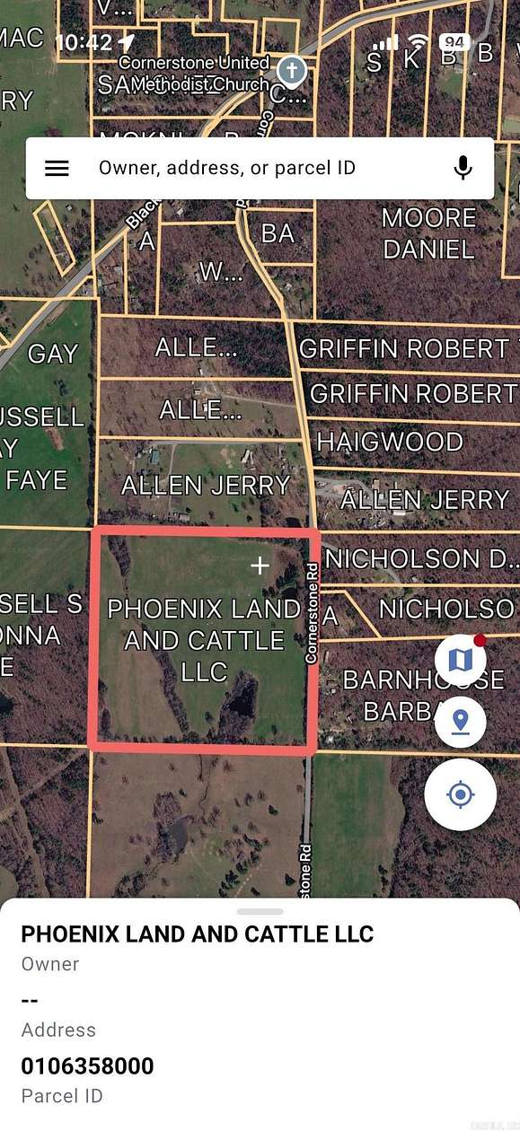 10 Acres of Recreational & Residential Land for Sale in Pleasant Plains, Arkansas