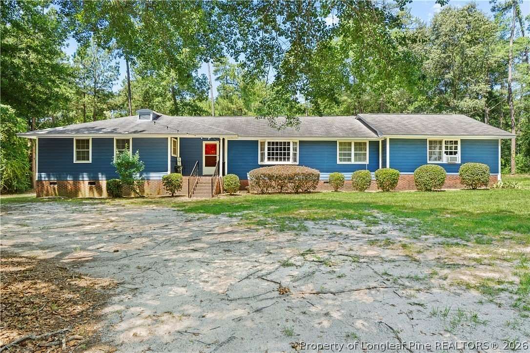 4 Acres of Land with Home for Sale in Fayetteville, North Carolina