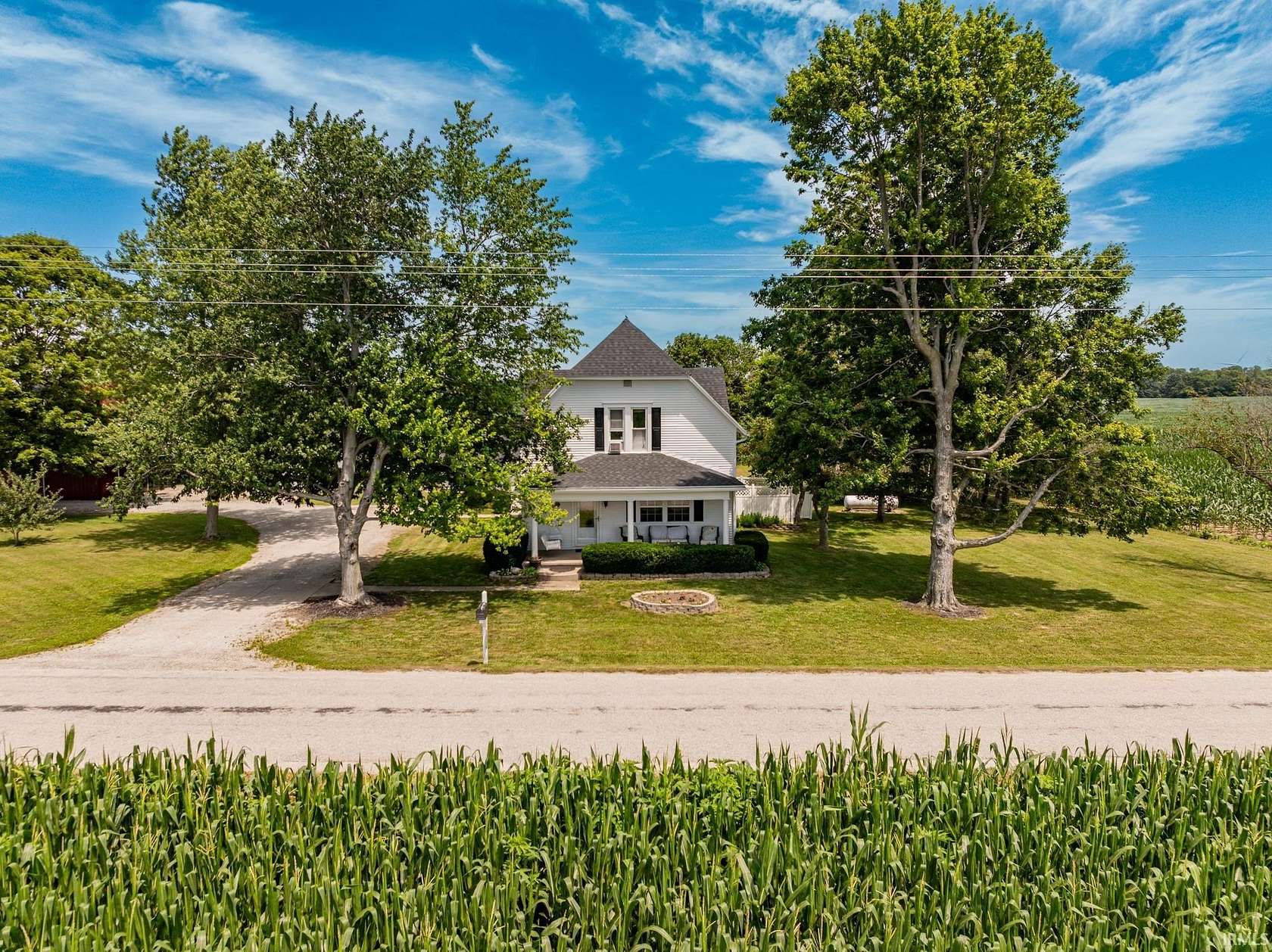 3 Acres of Land with Home for Sale in Winchester, Indiana