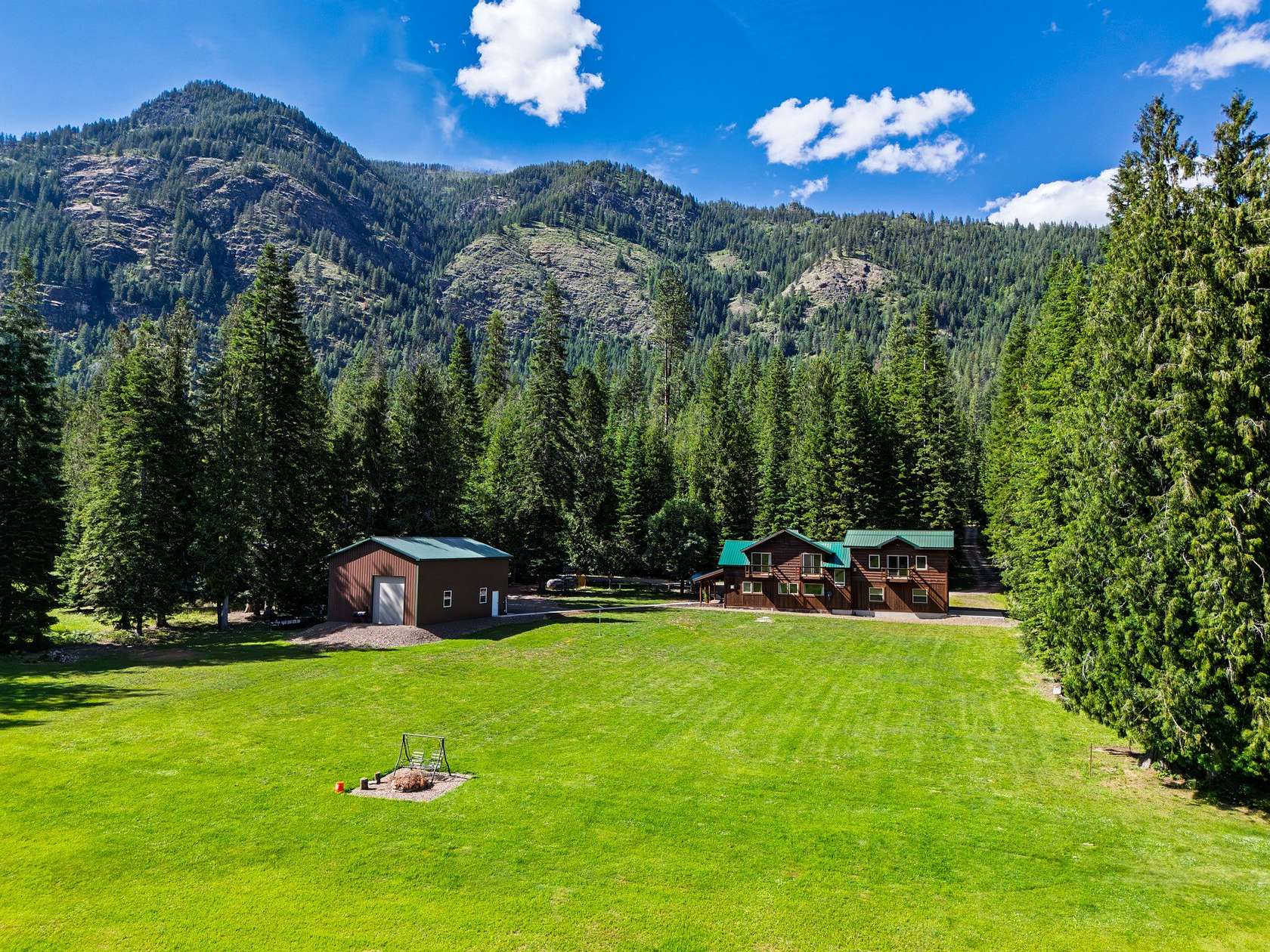 5.53 Acres of Land with Home for Sale in Noxon, Montana