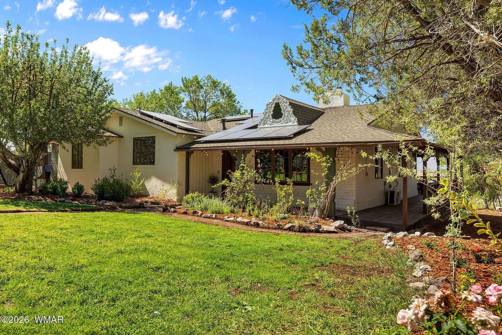 5 Acres of Land with Home for Sale in Eagar, Arizona