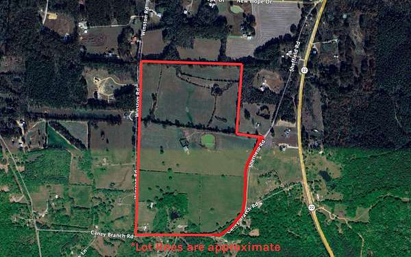 96 Acres of Land for Sale in Adamsville, Tennessee
