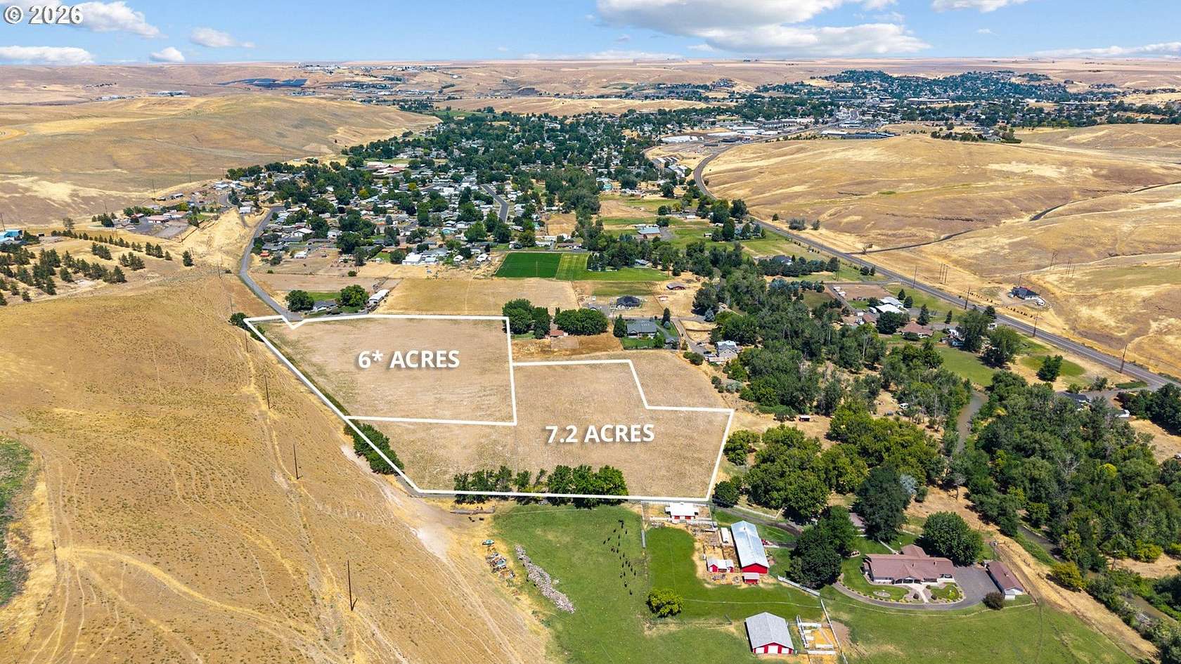 6 Acres of Residential Land for Sale in Pendleton, Oregon