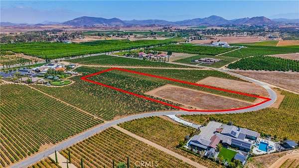 5 Acres of Land for Sale in Temecula, California