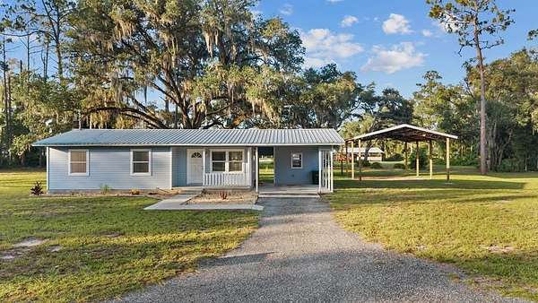 3 Acres of Land with Home for Sale in Cross City, Florida