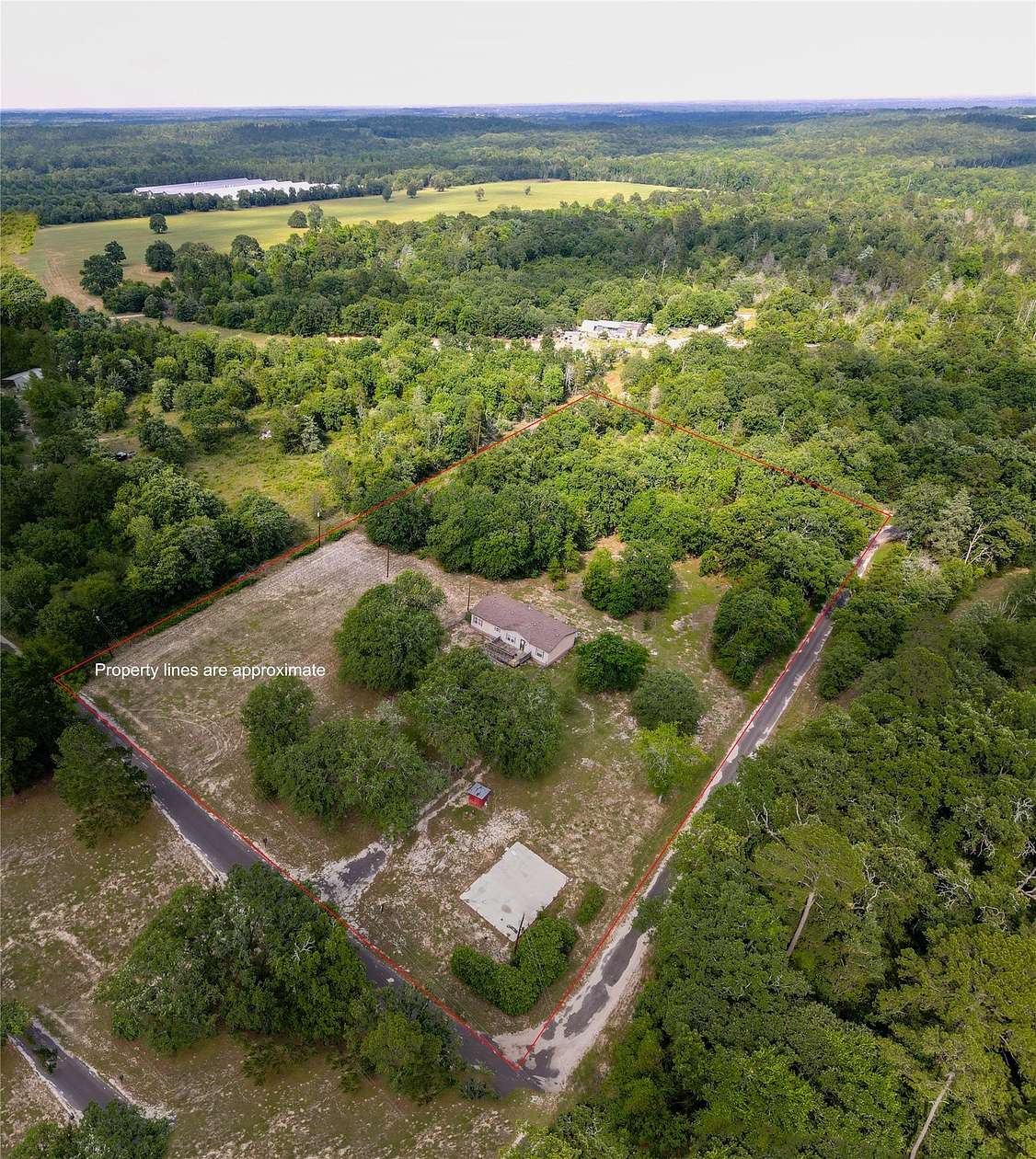 4 Acres of Land with Home for Sale in Winnsboro, Texas