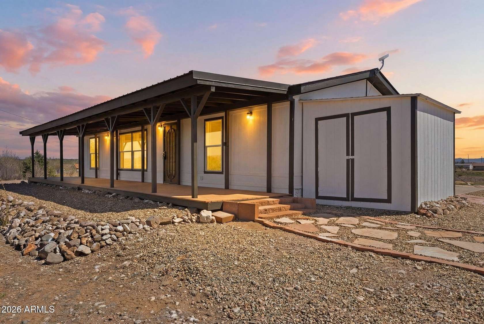 2 Acres of Land with Home for Sale in Paulden, Arizona