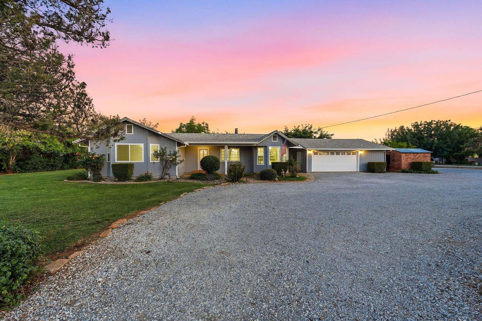 1.5 Acres of Land with Home for Sale in Anderson, California