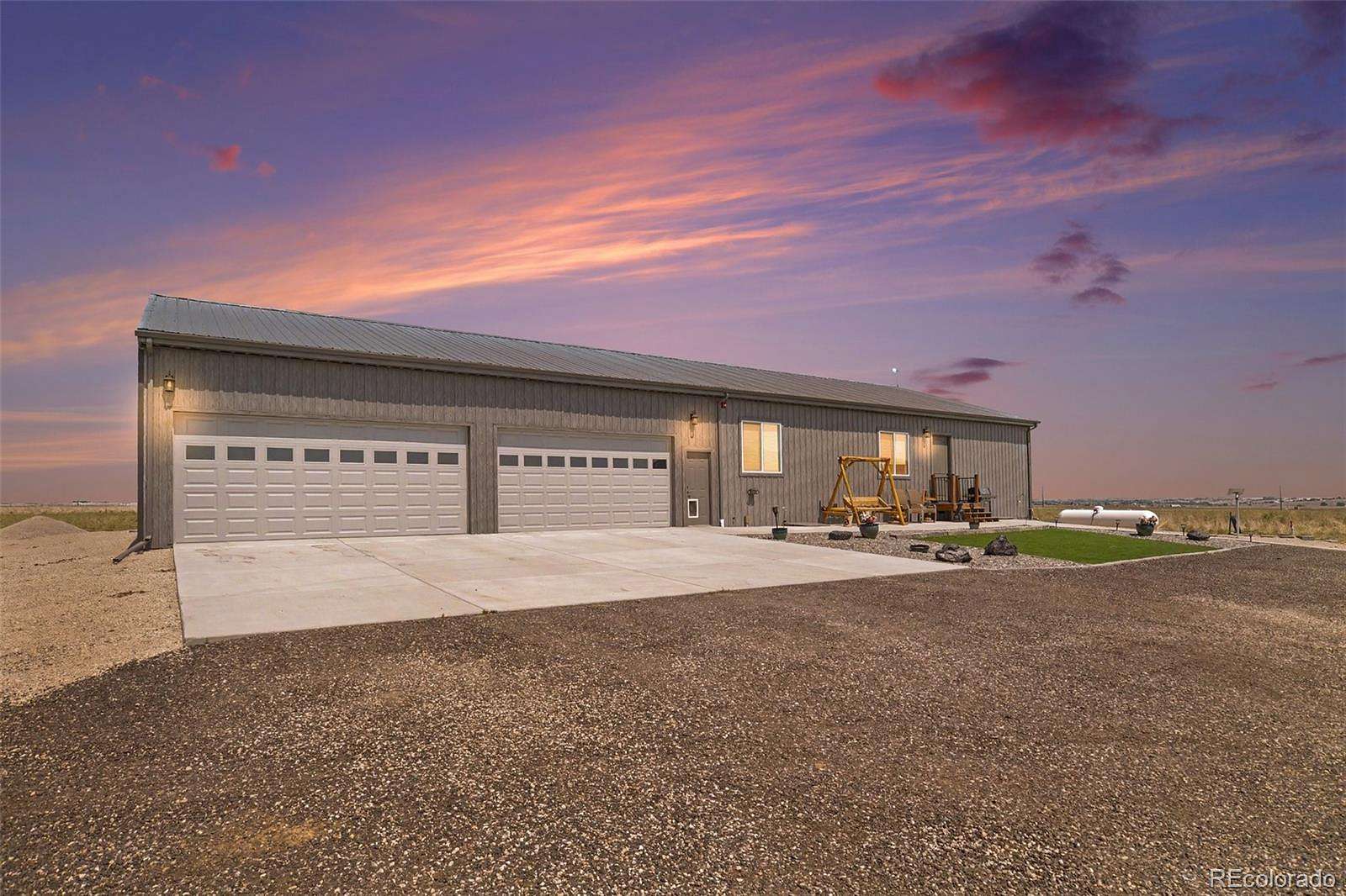 36.8 Acres of Recreational Land with Home for Sale in Hudson, Colorado