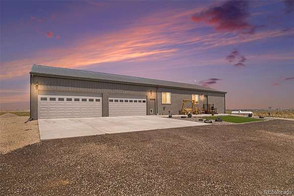 36.8 Acres of Recreational Land with Home for Sale in Hudson, Colorado