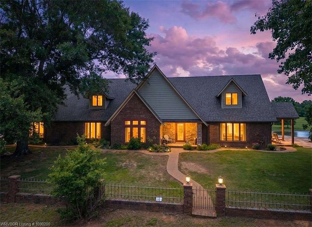 56.6 Acres of Land with Home for Sale in Booneville, Arkansas