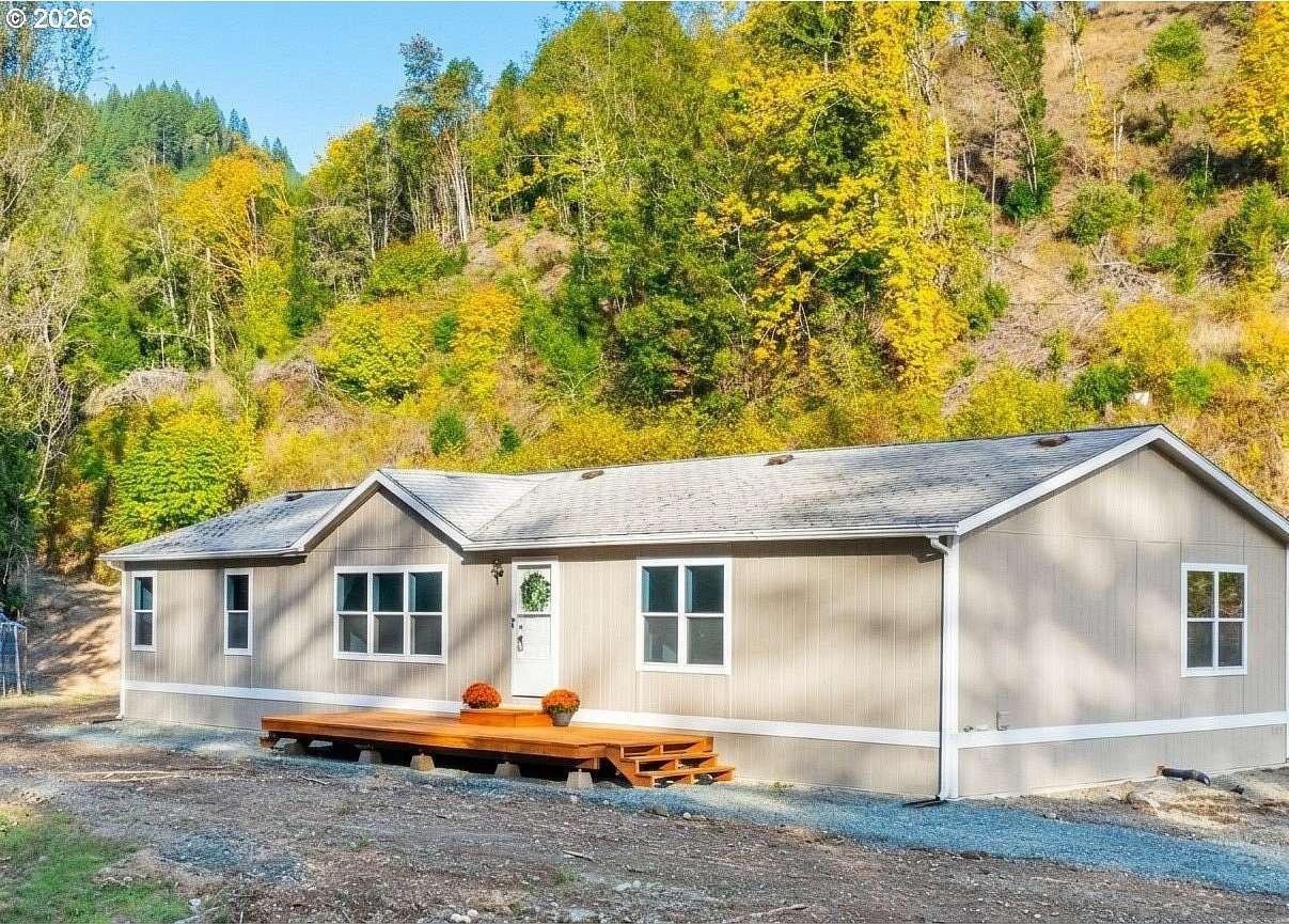 110 Acres of Recreational Land with Home for Sale in Myrtle Point, Oregon