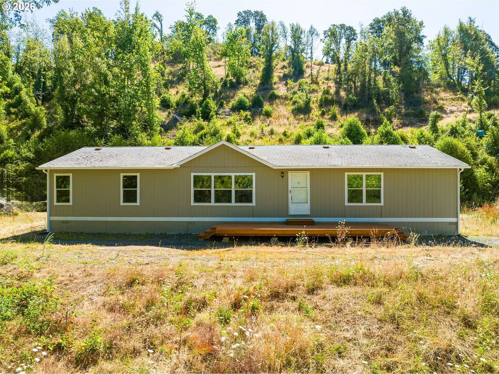 110 Acres of Recreational Land with Home for Sale in Myrtle Point, Oregon