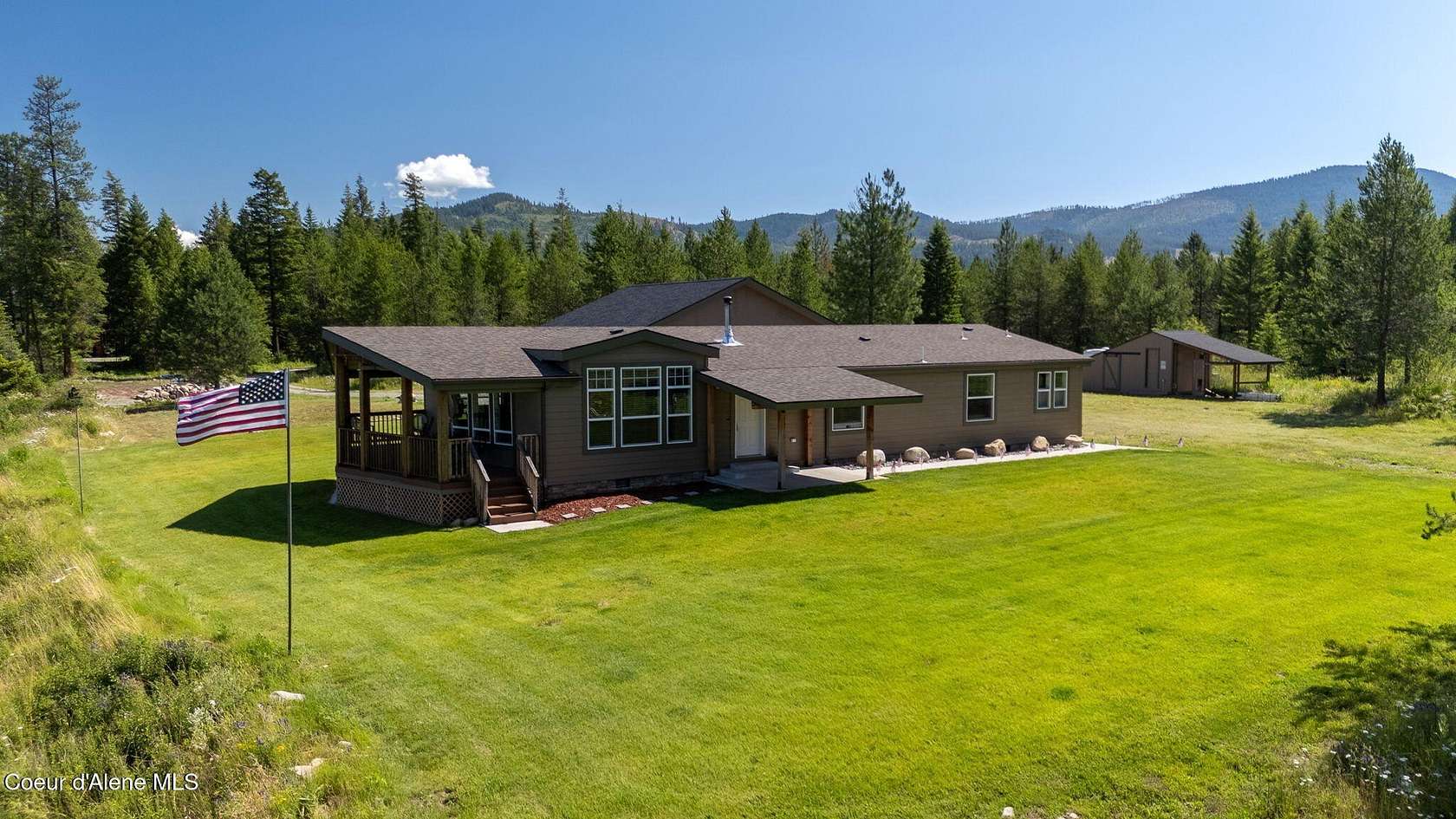 10 Acres of Land with Home for Sale in Priest River, Idaho