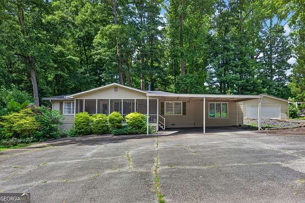 2.46 Acres of Land with Home for Sale in Powder Springs, Georgia