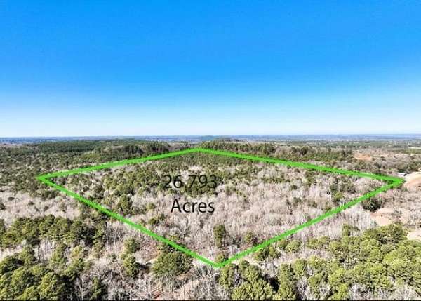 26.8 Acres of Recreational & Residential Land for Sale in Pittsburg, Texas