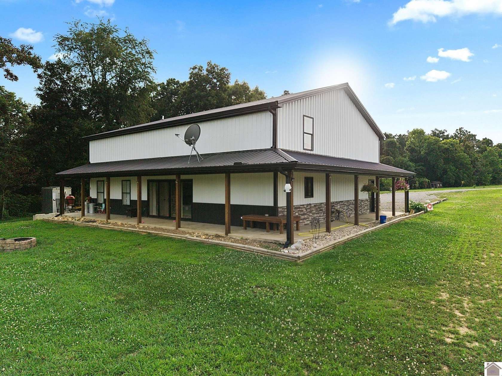 42.2 Acres of Recreational Land with Home for Sale in Cadiz, Kentucky