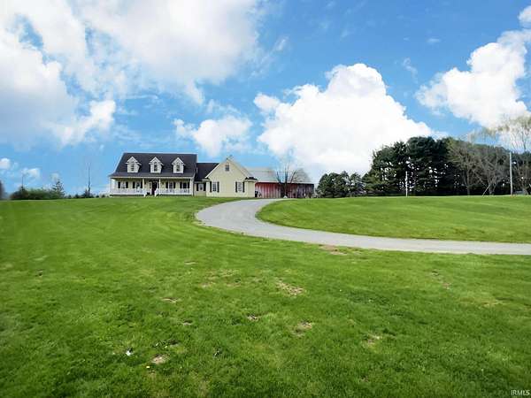 5.1 Acres of Land with Home for Sale in Spencerville, Indiana