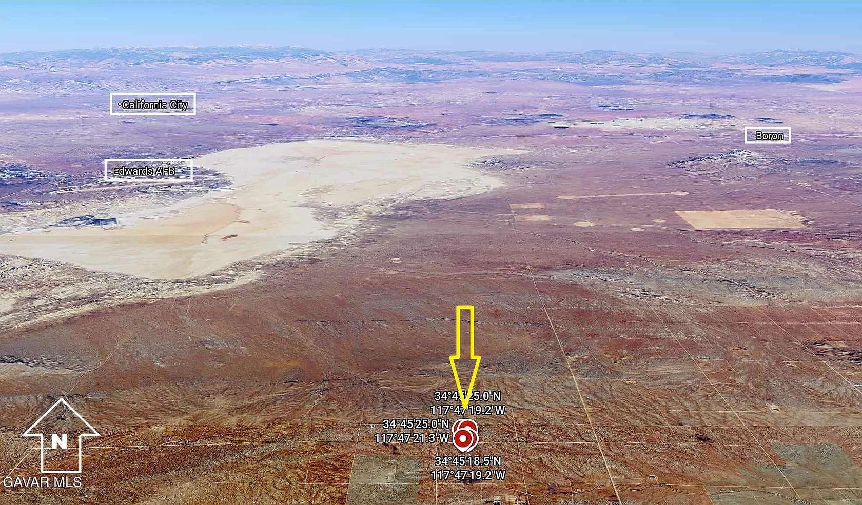 2.5 Acres of Land for Sale in Lancaster, California
