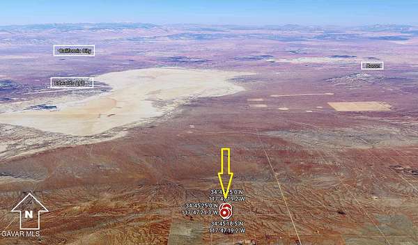 2.5 Acres of Land for Sale in Lancaster, California