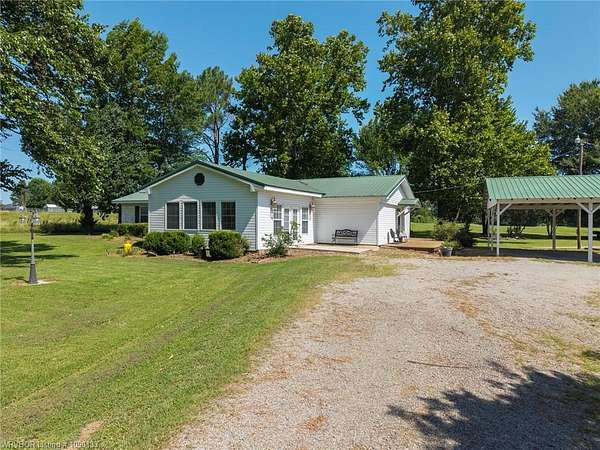 7 Acres of Land with Home for Sale in Keota, Oklahoma