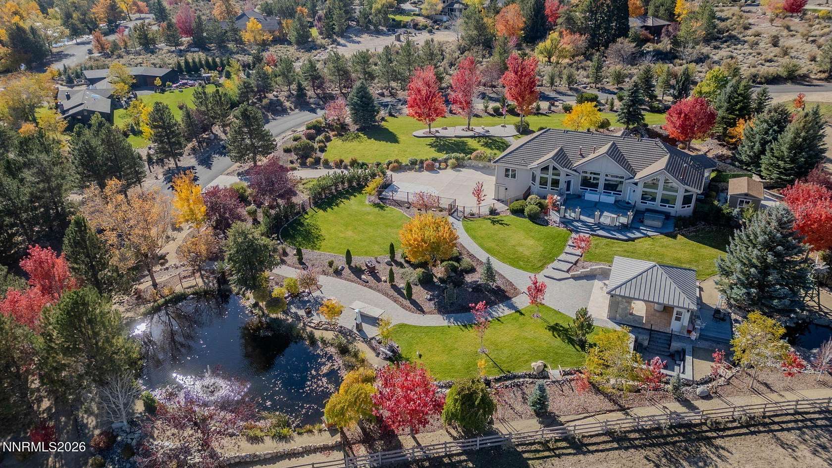 1.86 Acres of Land with Home for Sale in Gardnerville, Nevada