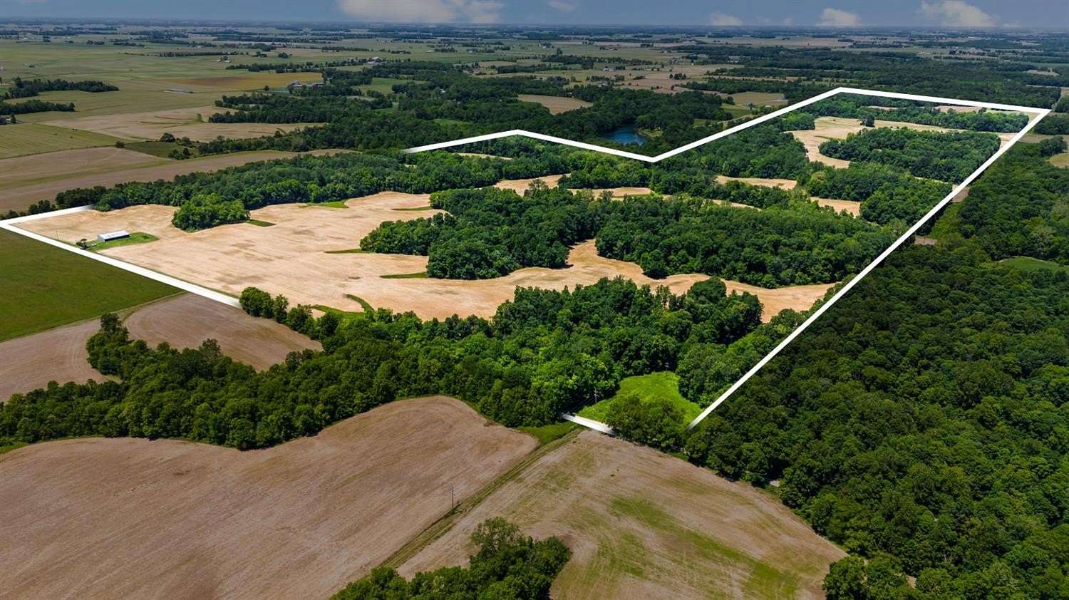 240 Acres of Land for Sale in Connersville, Indiana