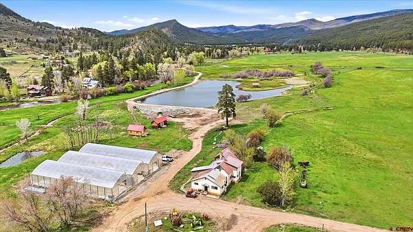 35.6 Acres of Land with Home for Sale in Bayfield, Colorado
