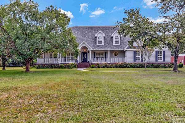 9.34 Acres of Land with Home for Sale in Cantonment, Florida