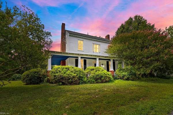 5.87 Acres of Land with Home for Sale in Suffolk, Virginia
