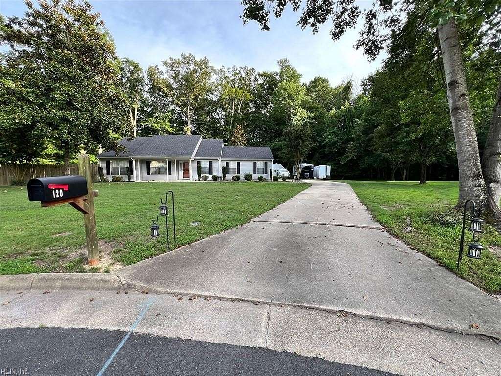 3 Acres of Land with Home for Lease in Suffolk, Virginia