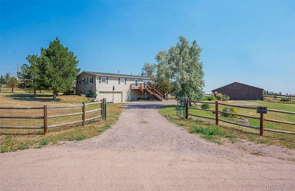 8.66 Acres of Land with Home for Sale in Elizabeth, Colorado
