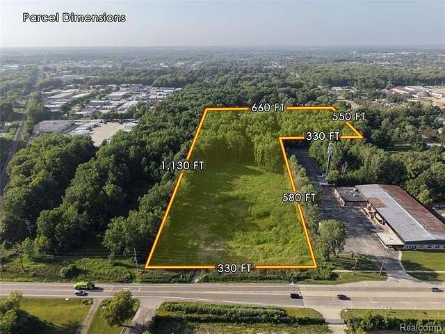 11.1 Acres of Commercial Land for Sale in Westland, Michigan
