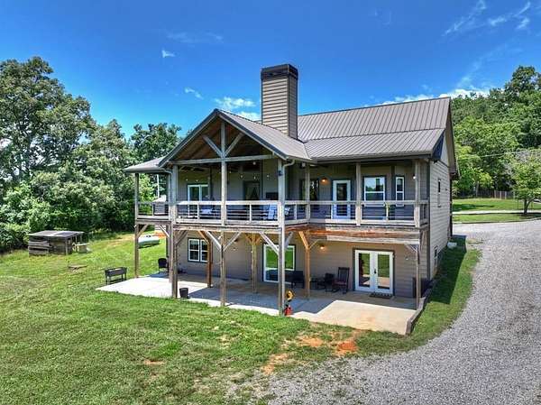 4.79 Acres of Land with Home for Sale in Blue Ridge, Georgia