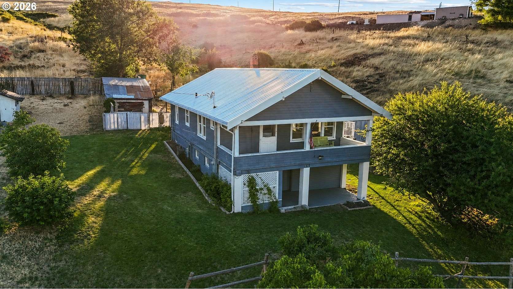 16 Acres of Land with Home for Sale in Pilot Rock, Oregon