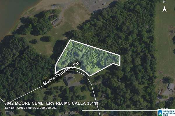 4 Acres of Residential Land for Sale in McCalla, Alabama